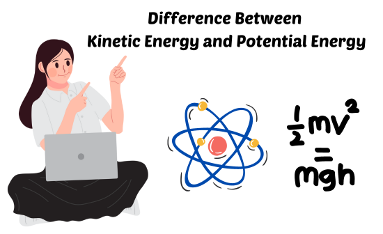 Difference Between
 Kinetic Energy and Potential Energy
